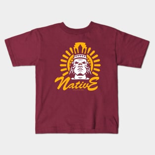 Native Warrior Big Chief Apparel Kids T-Shirt